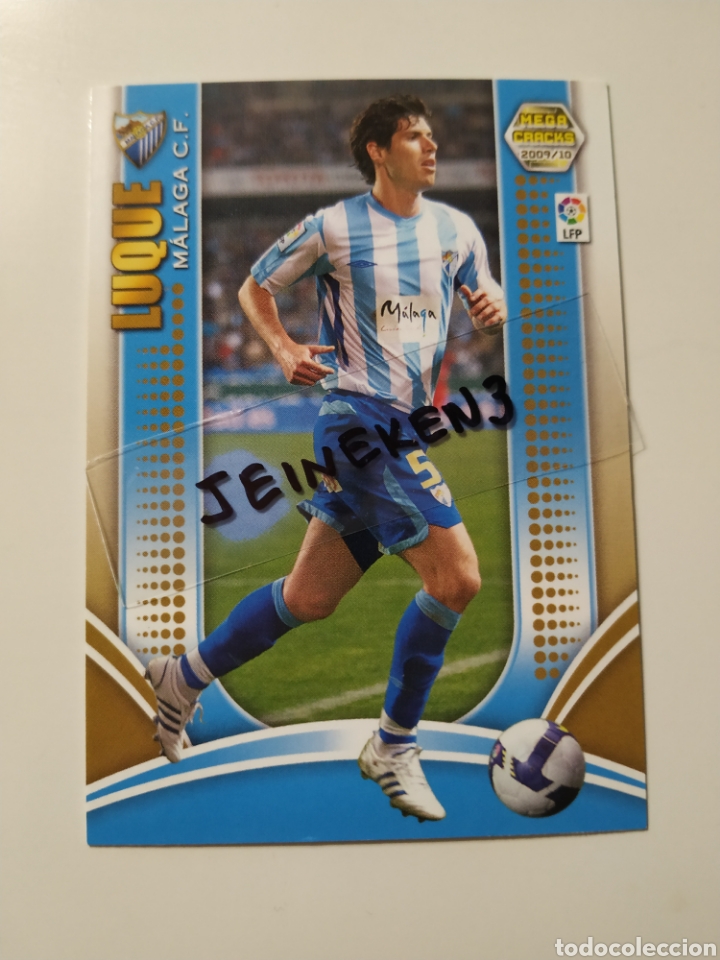 Cromos de f&uacute;tbol: Megacracks 2009/10 159 Luque M&aacute;laga - Foto 1