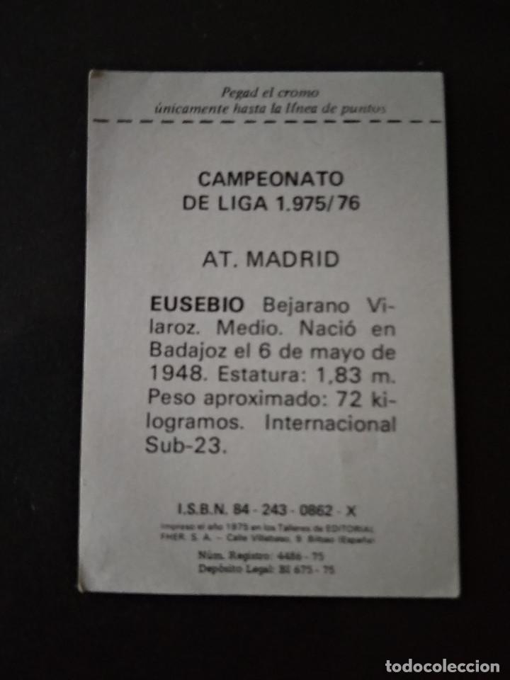 Cromos de f&uacute;tbol: EUSEBIO - Foto 2