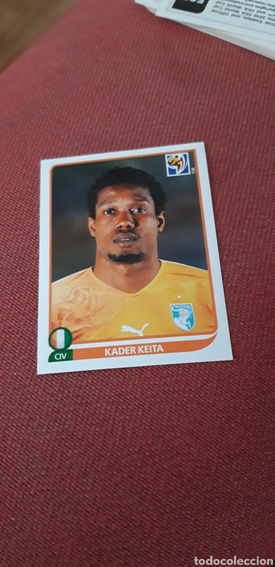 Fu&szlig;ball-Sticker: 538 keita Costa marfil world cup Sud&aacute;frica 2010 10 sin pegar