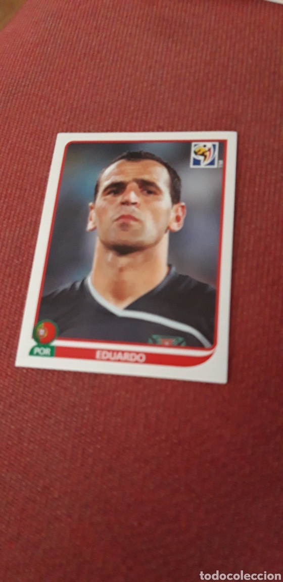 Fu&szlig;ball-Sticker: 545 Eduardo Portugal world cup Sud&aacute;frica 2010 10 sin pegar