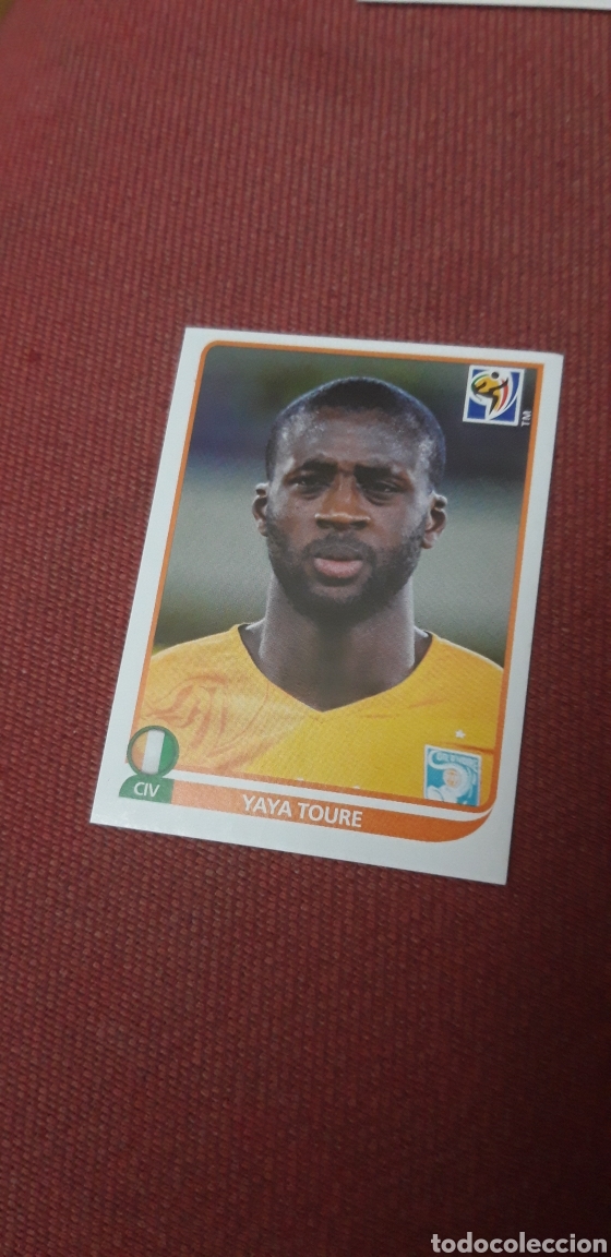 Fu&szlig;ball-Sticker: 534 Tour&eacute; costa marfil world cup Sud&aacute;frica 2010 10 sin pegar