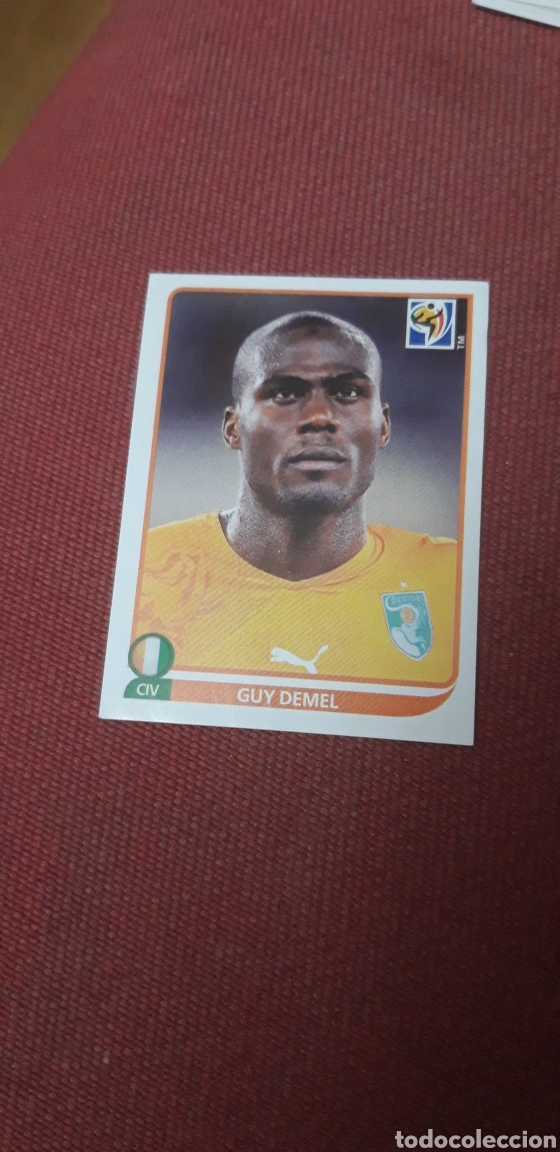 Fu&szlig;ball-Sticker: 536 demel costa de Marfil world cup Sud&aacute;frica 2010 10 sin pegar