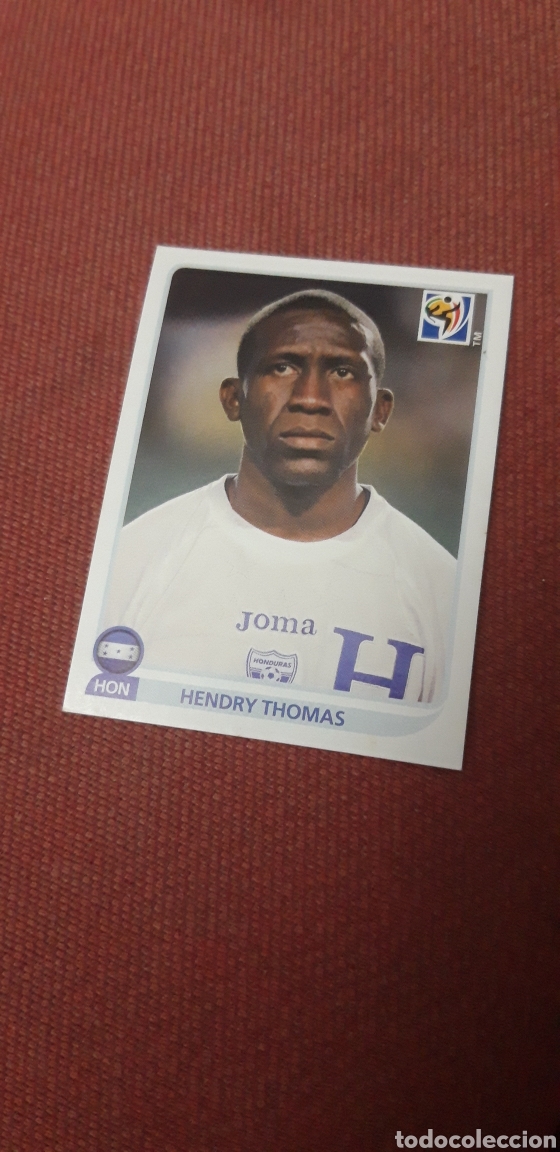 Cartes &agrave; collectionner de Football: 612 thomas honduras world cup Sud&aacute;frica 2010 10 sin pegar