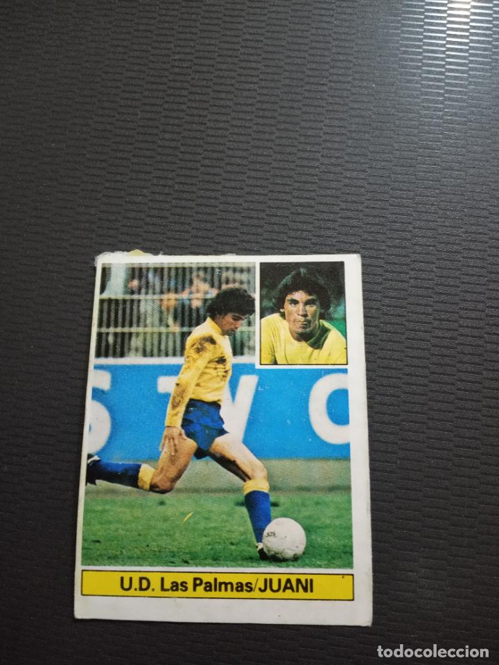 Football Stickers: JUANI CADIZ ED ESTE 1981 1982 CROMO FUTBOL LIGA 81 82 - DESPEGADO - FR0 - 902