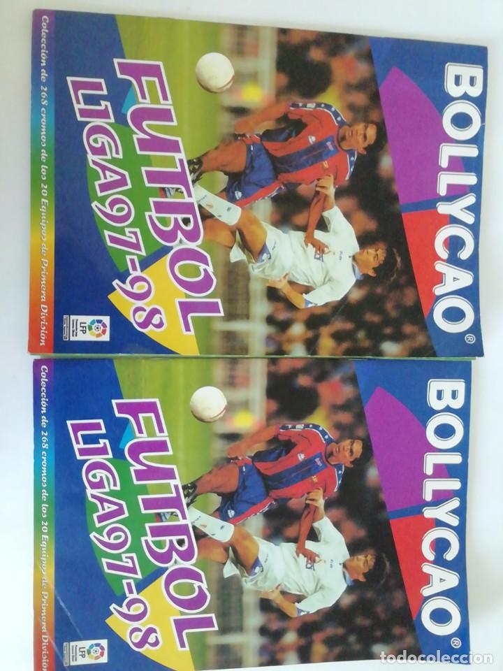 Fu&szlig;ball-Sticker: &Aacute;lbumes bollycao 97 98