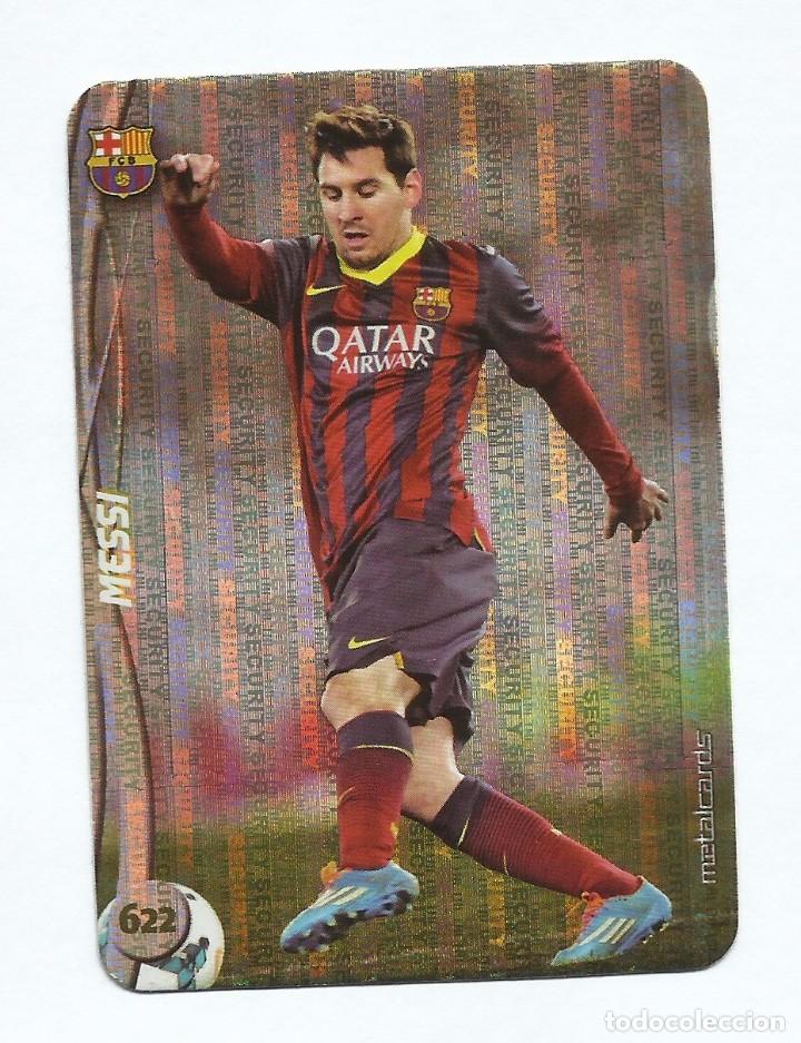 Cromos de F&uacute;tbol: MESSI CROMO 622 TOP SECURITY F.C. BARCELONA CROMOS MUNDICROMO LIGA FUTBOL QUIZ 2014 2015 14 15