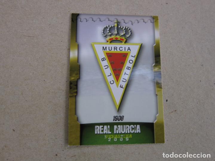 Cromos de F&uacute;tbol: MUNDICROMO FICHAS LIGA 2009 N&ordm; 551 ESCUDO MURCIA 08 09 2008