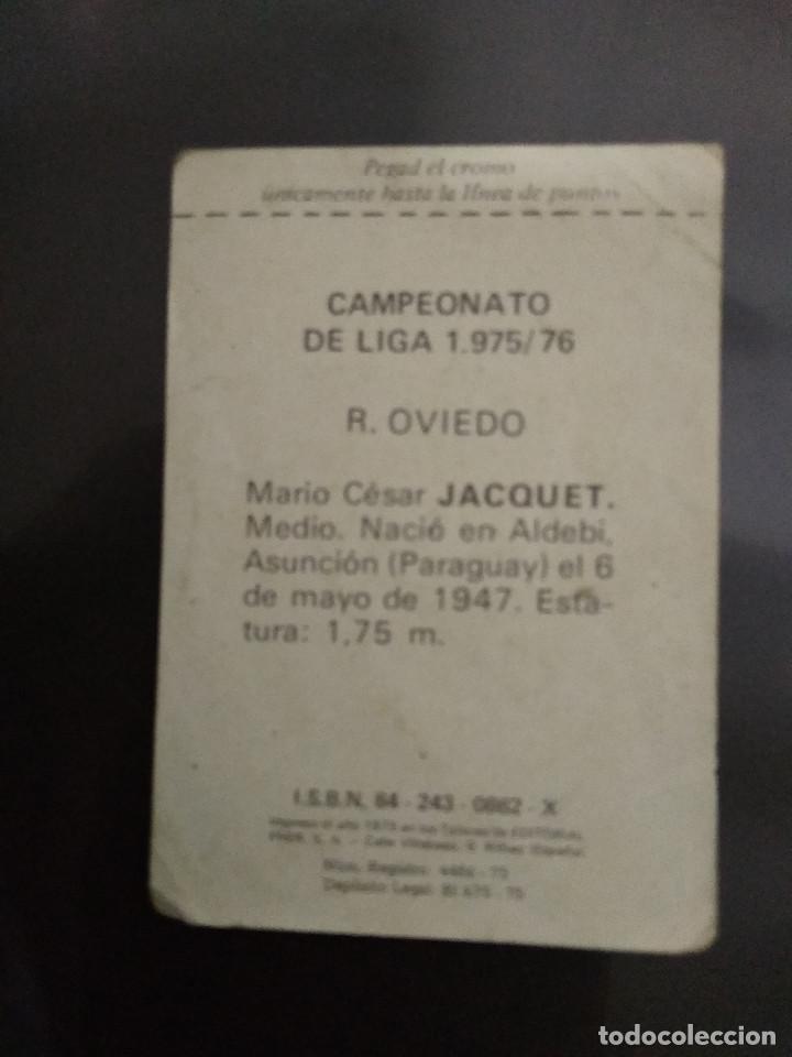 Cromos de f&uacute;tbol: JACQUET - Foto 2