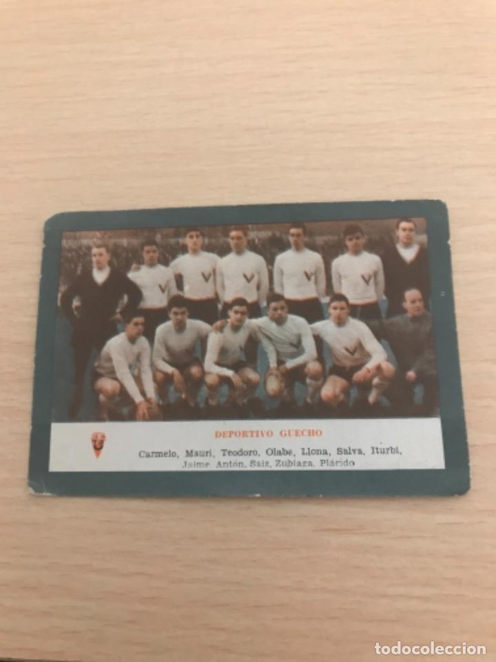 Cromos de F&uacute;tbol: Deportivo Guecho
