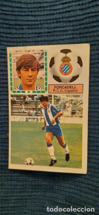 Cromos de f&uacute;tbol: 83 84 ESTE COLOCA ESPA&Ntilde;OL FORCADELL - Foto 1