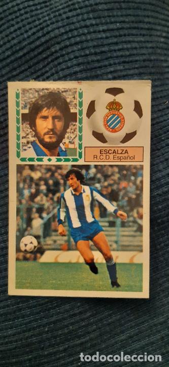Cromos de f&uacute;tbol: 83 84 ESTE BAJA ESPA&Ntilde;OL escalza - Foto 1