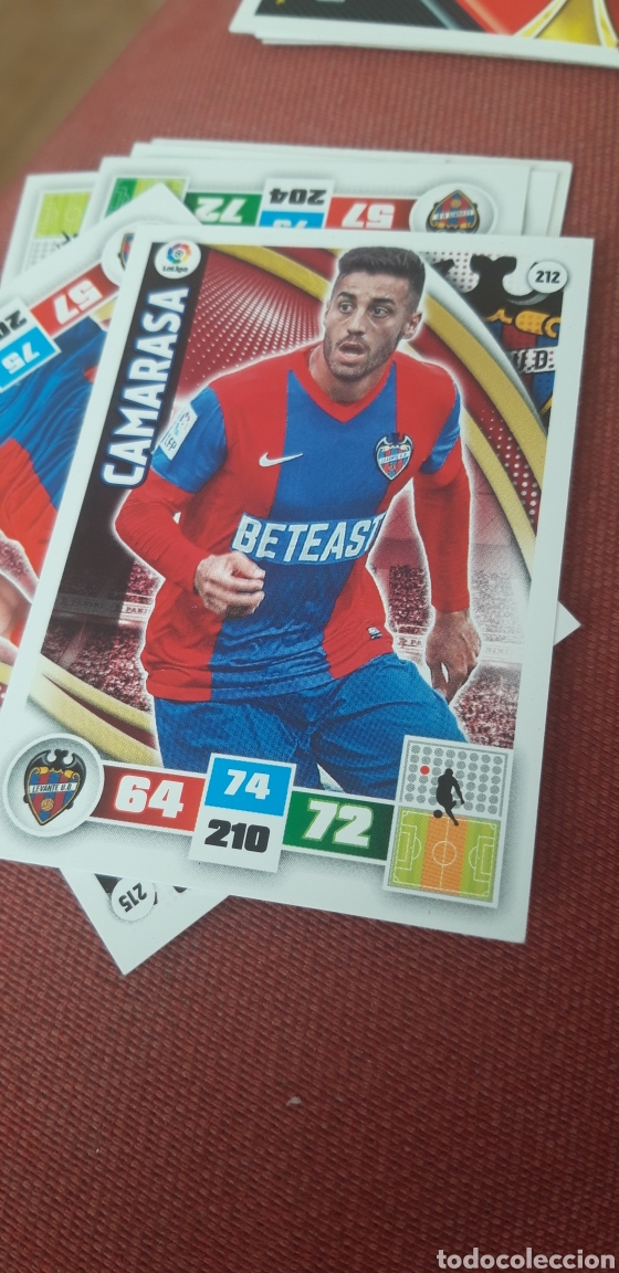 Cartes &agrave; collectionner de Football: 212 camarasa levante adrenalyn 15 16 2015 2016