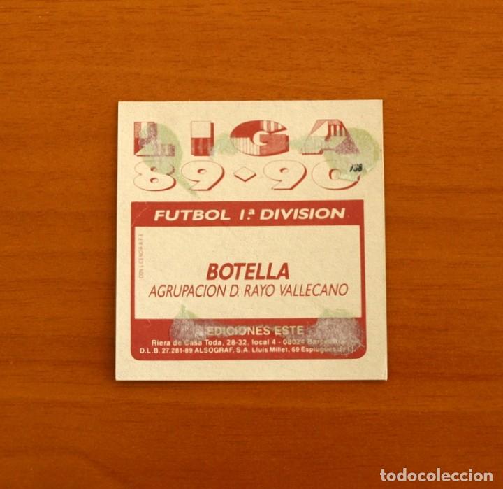 Cromos de f&uacute;tbol: Rayo Vallecano - Botella - Ediciones Este 1989-1990, 89-90 - Foto 2