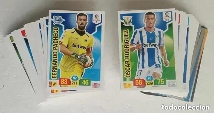 Cromos de Futebol: Lote de 179 cromos del album Adrenalyn; Temporada 2018-19 - Todos diferentes