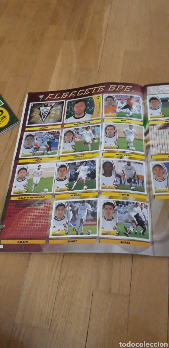 Cromos de f&uacute;tbol: Album 03 04 2003 2004 este - Foto 2