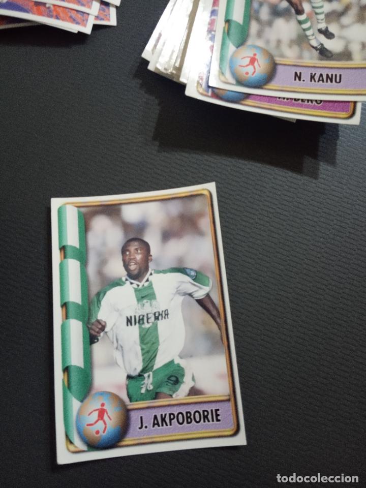 Football Stickers: AKPOBORIE NIGERIA ESTADIO FRANCIA 1998 MUNDIAL CROMO FUTBOL LIGA 98 - SIN PEGAR - FR0 - 408