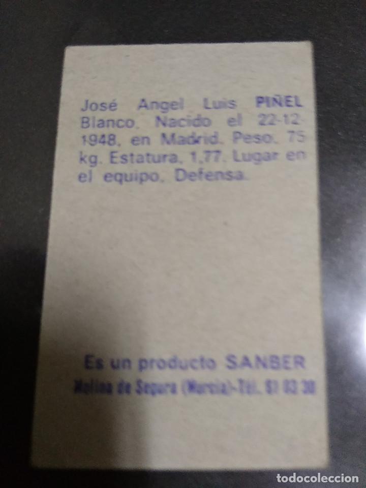 Cromos de f&uacute;tbol: PI&Ntilde;EL - Foto 2