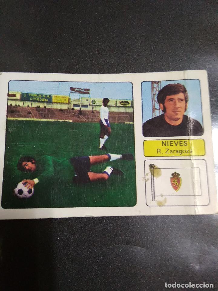 Cromos de f&uacute;tbol: NIEVES - Foto 1