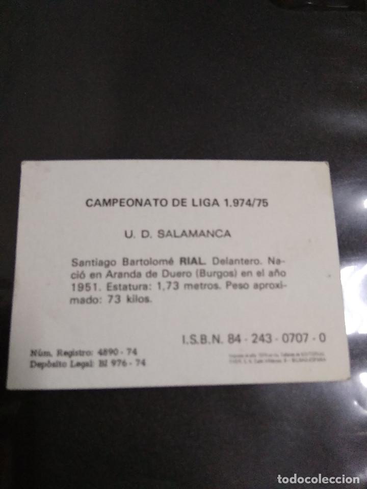 Cromos de f&uacute;tbol: RIAL - Foto 2