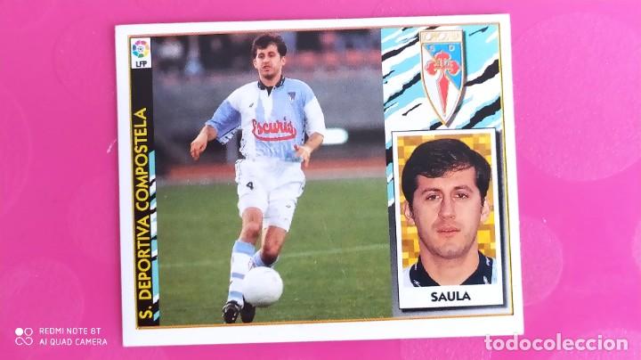 Cromos de f&uacute;tbol: SAULA COMPOSTELA ESTE 96 97 1996 1997 - Foto 1