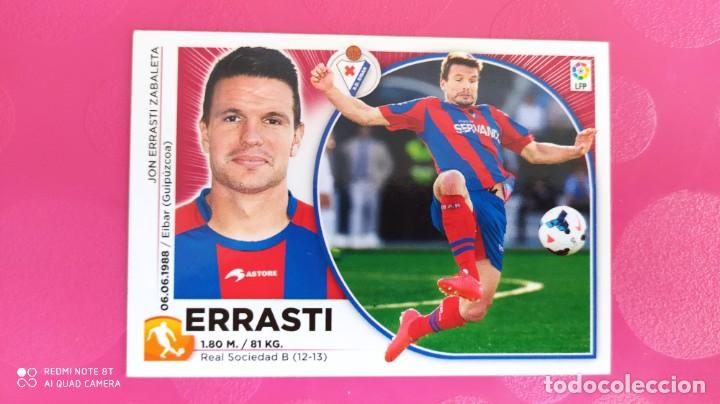 Cromos de f&uacute;tbol: ERRASTI 10 EIBAR ESTE 14 15 2014 2015 - Foto 1