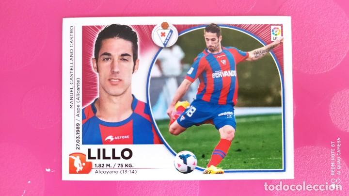 Cromos de f&uacute;tbol: LILLO 4 EIBAR ESTE 14 15 2014 2015 - Foto 1
