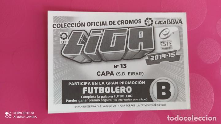 Cromos de f&uacute;tbol: CAPA 13 EIBAR ESTE 14 15 2014 2015 - Foto 2