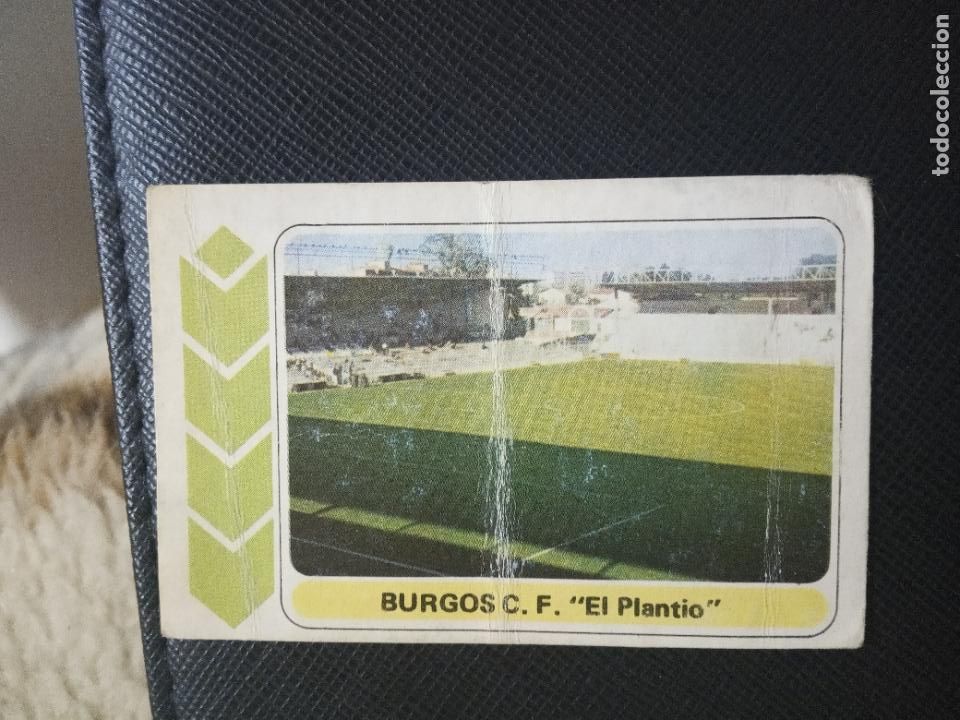 Cartes &agrave; collectionner de Football: PLANTIO BURGOS PACOSA 1977 1978 CROMO FUTBOL LIGA77 78 - DESPEGADO - FR0 - 13