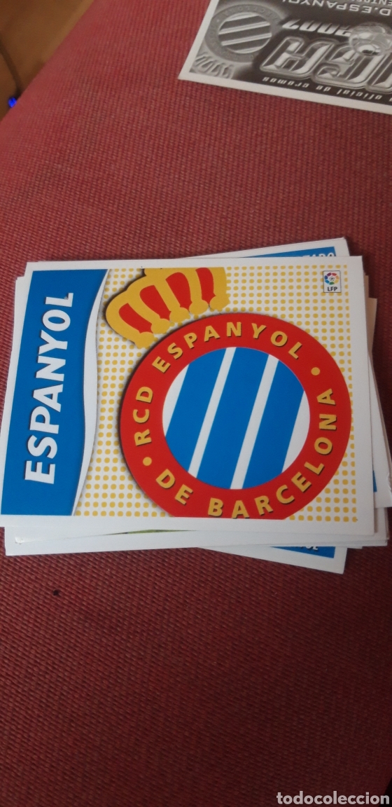 Cromos de Futebol: Escudo espa&ntilde;ol este 06 07 2006 2007 sin pegar