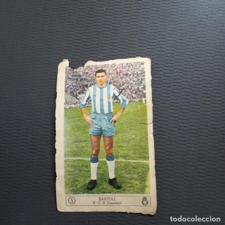 Cartes &agrave; collectionner de Football: BARTOLI ESPA&Ntilde;OL FERCA 1959 1960 CROMO FUTBOL LIGA 59 60 - DESPEGADO - FR0 - 5 - 30