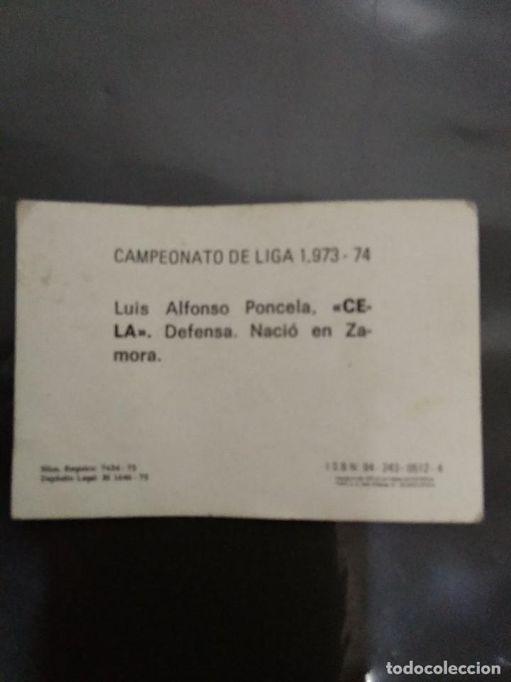 Cromos de f&uacute;tbol: CELA - Foto 2
