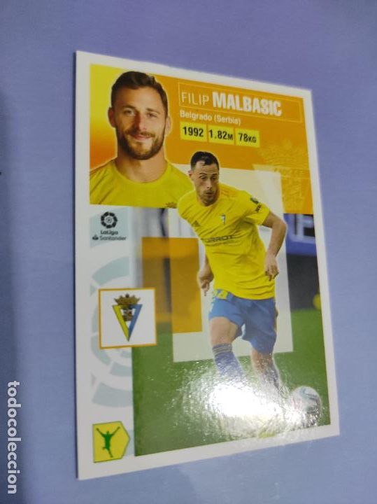 Fu&szlig;ball-Sticker: 15 BIS COLOCA MALBASIC CADIZ LIGA ESTE 2020 2021 20 21 (CUARTA EDICION)