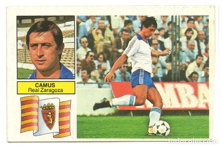 Cromos de f&uacute;tbol: ESTE 82-83 CAMUS. RECUPERADO. - Foto 1