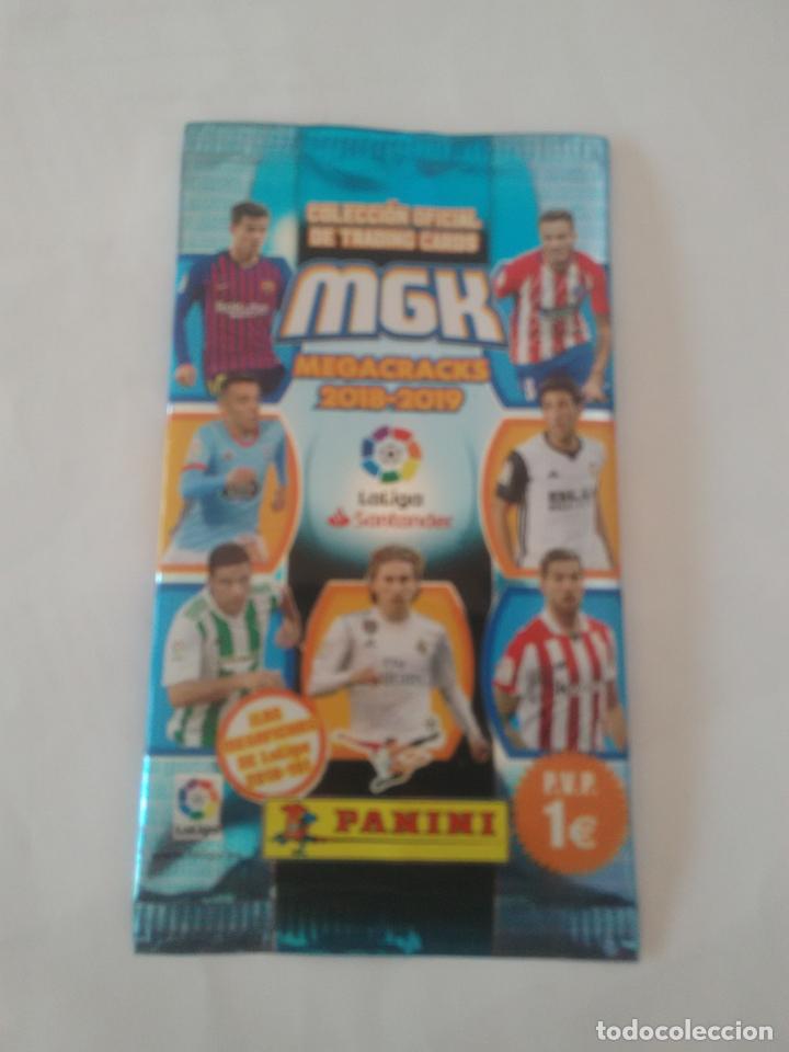 Cromos de F&uacute;tbol: COUTINHO ASPAS MODRIC JOAQUIN SAUL SOBRE CROMOS VAC&Iacute;O LIGA 2018-2019 MEGACRACKS MGK 18-19 PANINI