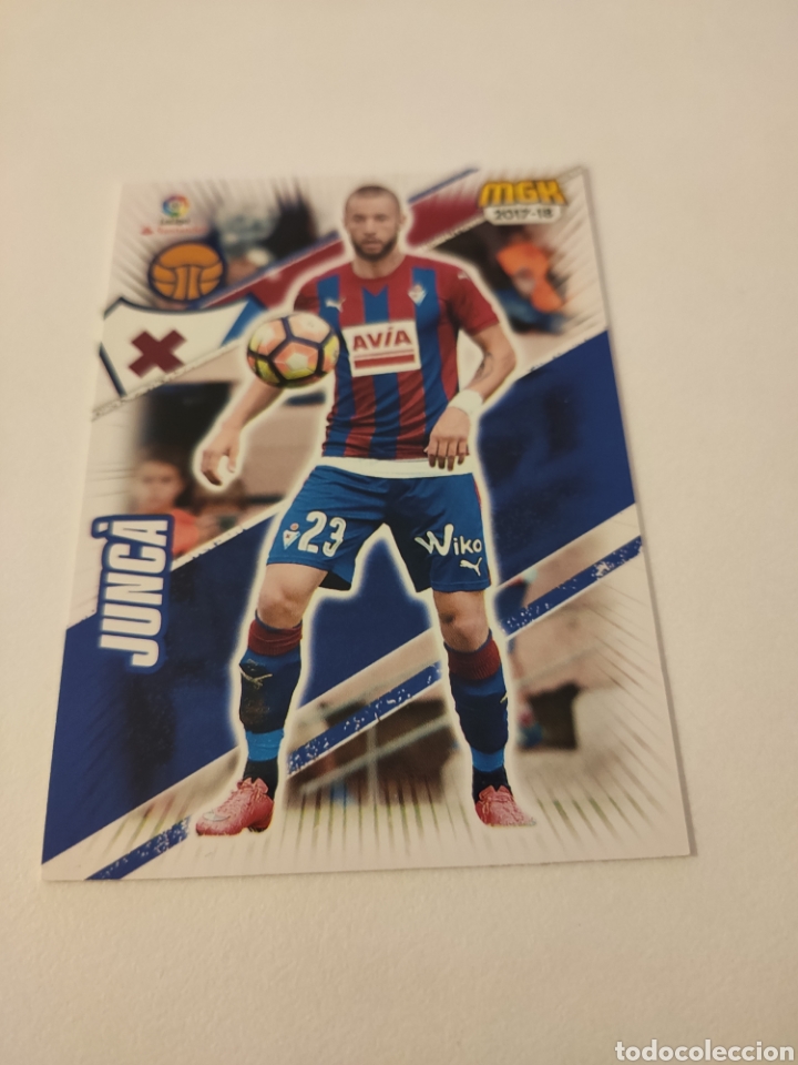 Cromos de f&uacute;tbol: MEGACRACKS 2017 2018 17 18 PANINI JUNCA N&ordm; 198 EIBAR - Foto 1
