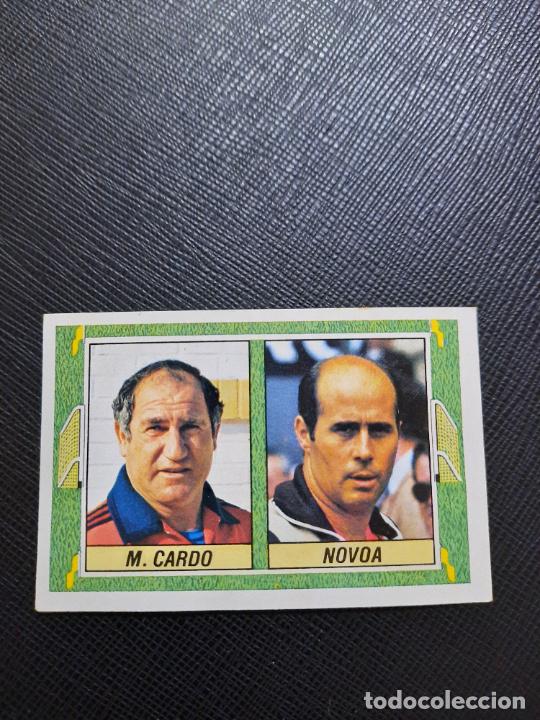 Fu&szlig;ball-Sticker: CARDO NOVOA ESTE 1984 1985 CROMO FUTBOL LIGA 84 85 - DESPEGADO - FR0 - 1204