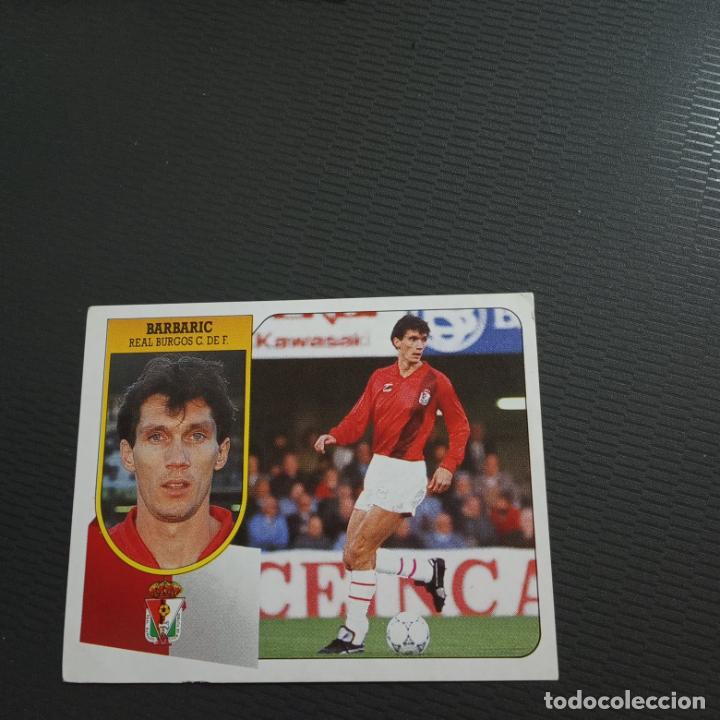Fu&szlig;ball-Sticker: BARBARIC BURGOS ESTE 1991 1992 CROMO FUTBOL LIGA 91 92 - DESPEGADO - FR0 - 66