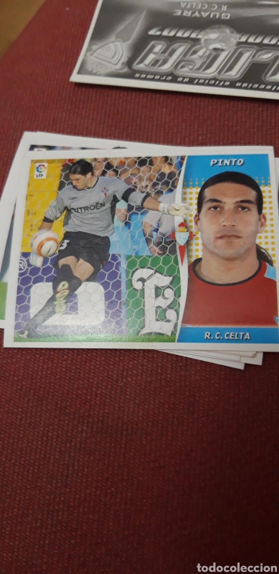 Cromos de f&uacute;tbol: Pinto celta este 06 07 2006 2007 sin pegar - Foto 1