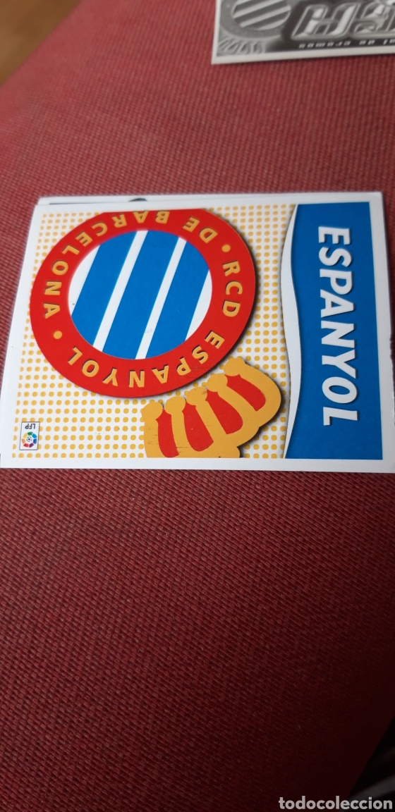 Cromos de f&uacute;tbol: Escudo espa&ntilde;ol este 06 07 2006 2007 sin pegar