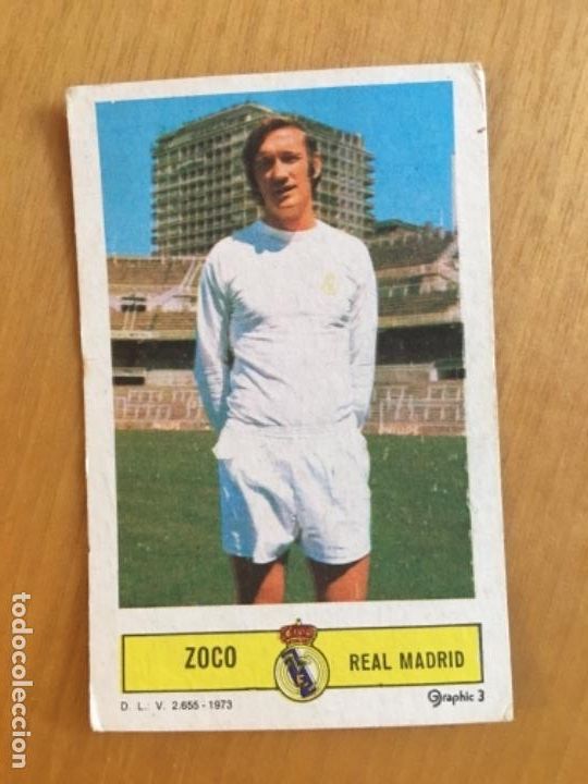 Cromos de f&uacute;tbol: Este 73-74 Zoco despegado - Foto 1