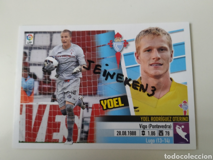 Cromos de f&uacute;tbol: Este 2013/14 2 Yoel Celta - Foto 1