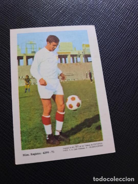 Fu&szlig;ball-Sticker: SANTOS SEVILLA FHER 1971 1972 CROMO FUTBOL LIGA 71 72 - DESPEGADO - FR0 - 213
