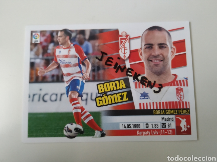 Cromos de f&uacute;tbol: Este 2013/14 4 Borja G&oacute;mez Granada - Foto 1
