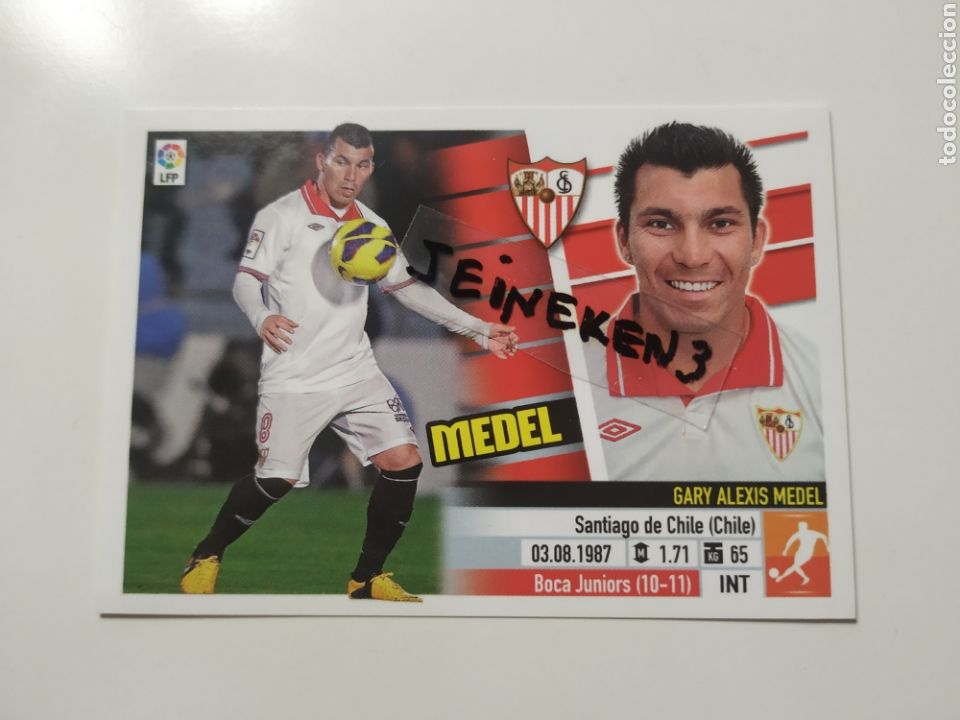 Cromos de f&uacute;tbol: Este 2013/14 8 Medel Sevilla - Foto 1