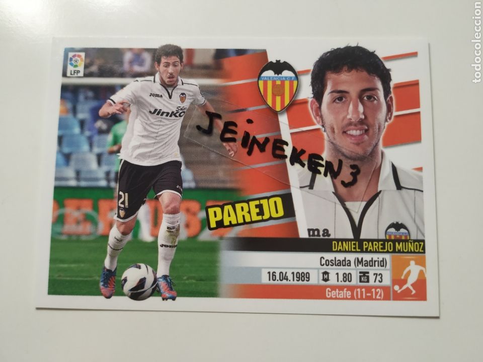 Cromos de f&uacute;tbol: Este 2013/14 9 Parejo Valencia - Foto 1