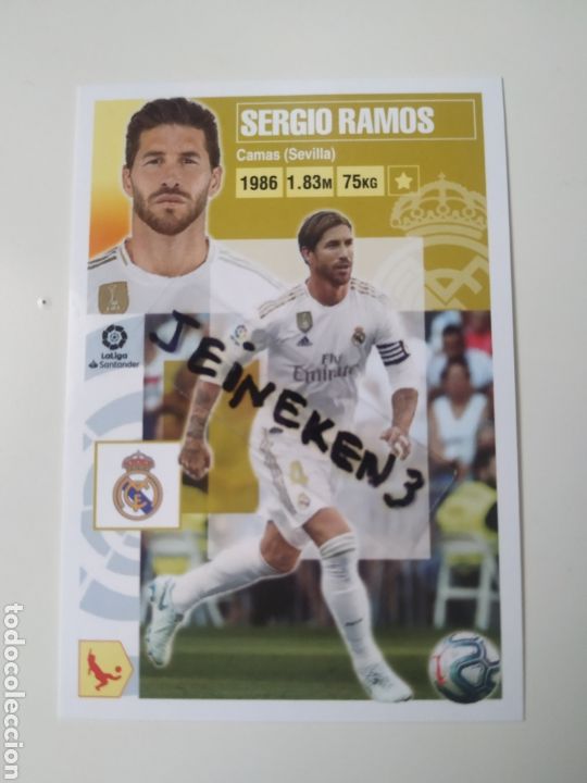 Cromos de f&uacute;tbol: Este 2020/21 7 Sergio Ramos R.Madrid - Foto 1