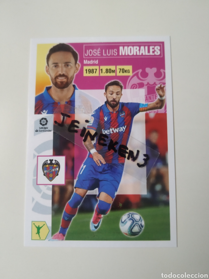 Cromos de f&uacute;tbol: Este 2020/21 16 Morales Levante - Foto 1