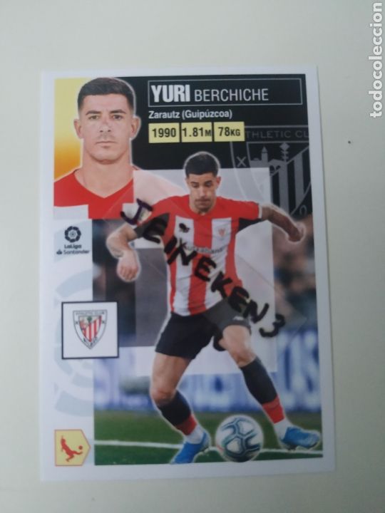 Cromos de f&uacute;tbol: Este 2020/21 9 Yuri Athletic - Foto 1