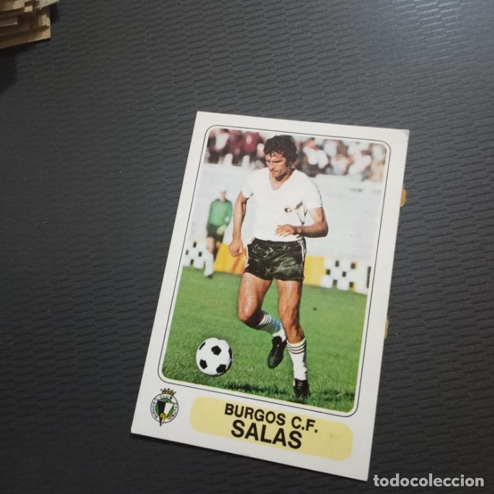 Fu&szlig;ball-Sticker: SALAS BURGOS PACOSA 1977 1978 CROMO FUTBOL LIGA 77 78 - DESPEGADO - FR0 - 873