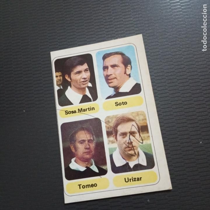 Fu&szlig;ball-Sticker: ARBITROS PACOSA 1977 1978 CROMO FUTBOL LIGA 77 78 - DESPEGADO - FR0 - 955